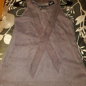 Grey and black dress shirt